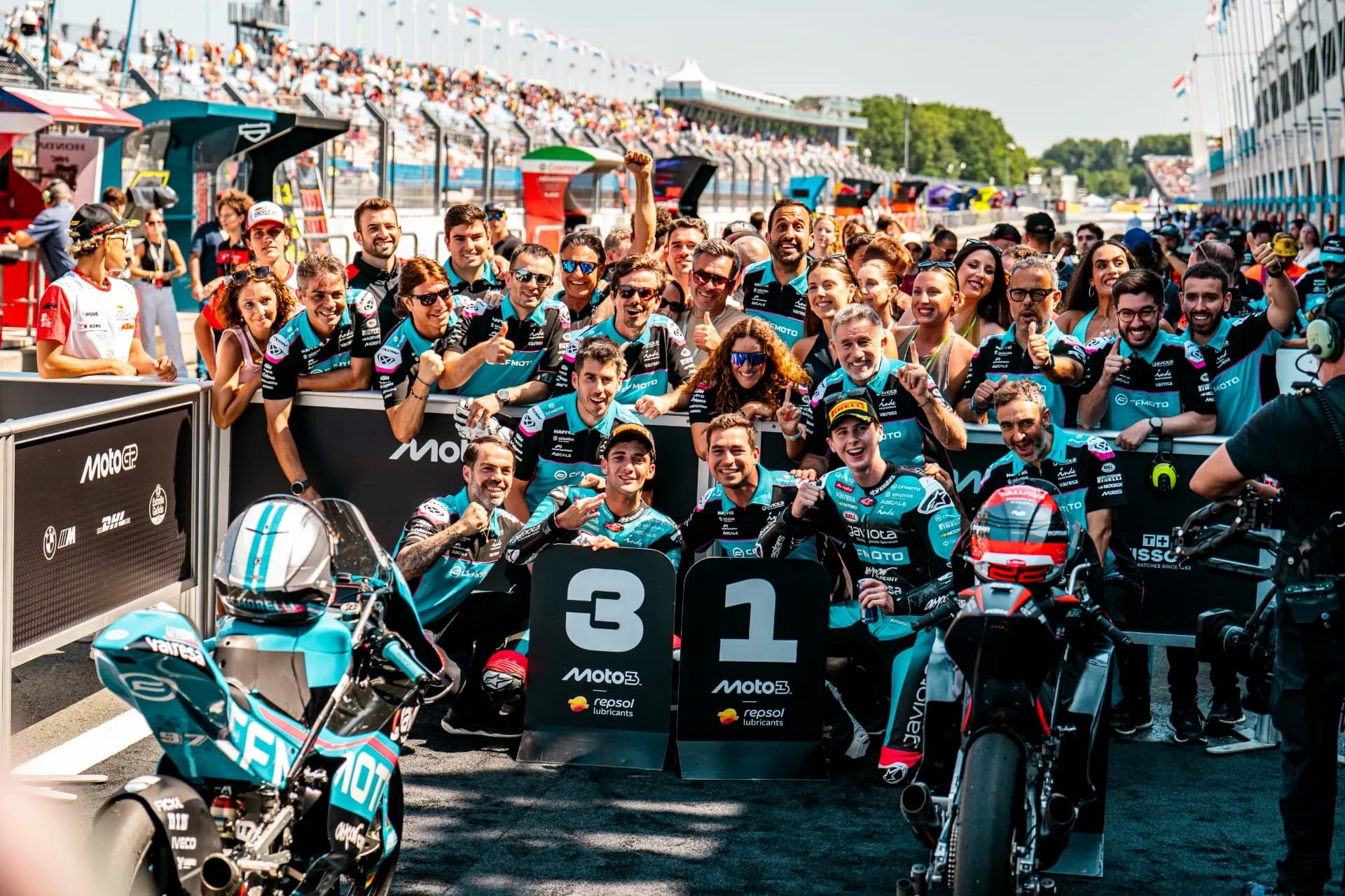 Moto2、Moto3双组别夺冠,CFMOTO闪耀MotoGP荷兰站